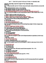 Bài tập trắc nghiệm Lịch sử 12 - Bài 27 Tổng kết lịch sử Việt Nam từ năm 1919 đến năm 2000